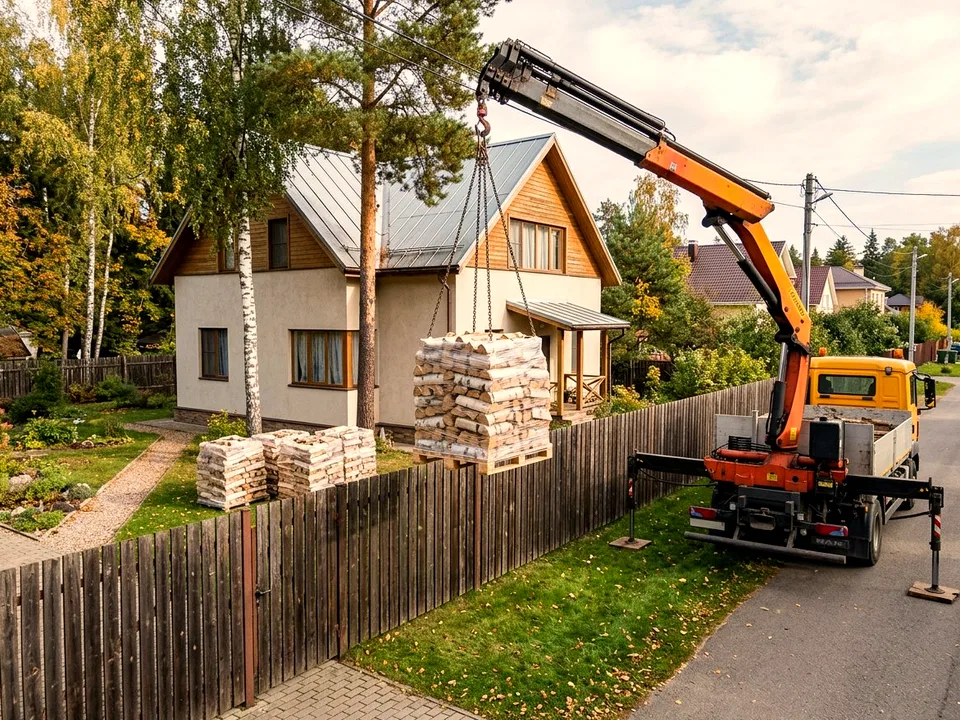Круговая поленница holzhausen, Вологда, проспект Каминная, 21